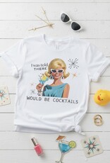 BLING-A-GOGO I WAS TOLD COCKTAILS TEE