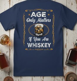 API Source AGE ONLY MATTERS WHISKEY TEE