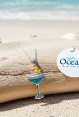 FLAIRCRAFT LIMITED DUCK DUCK RAZZ NECKLACE - STERLING SILVER