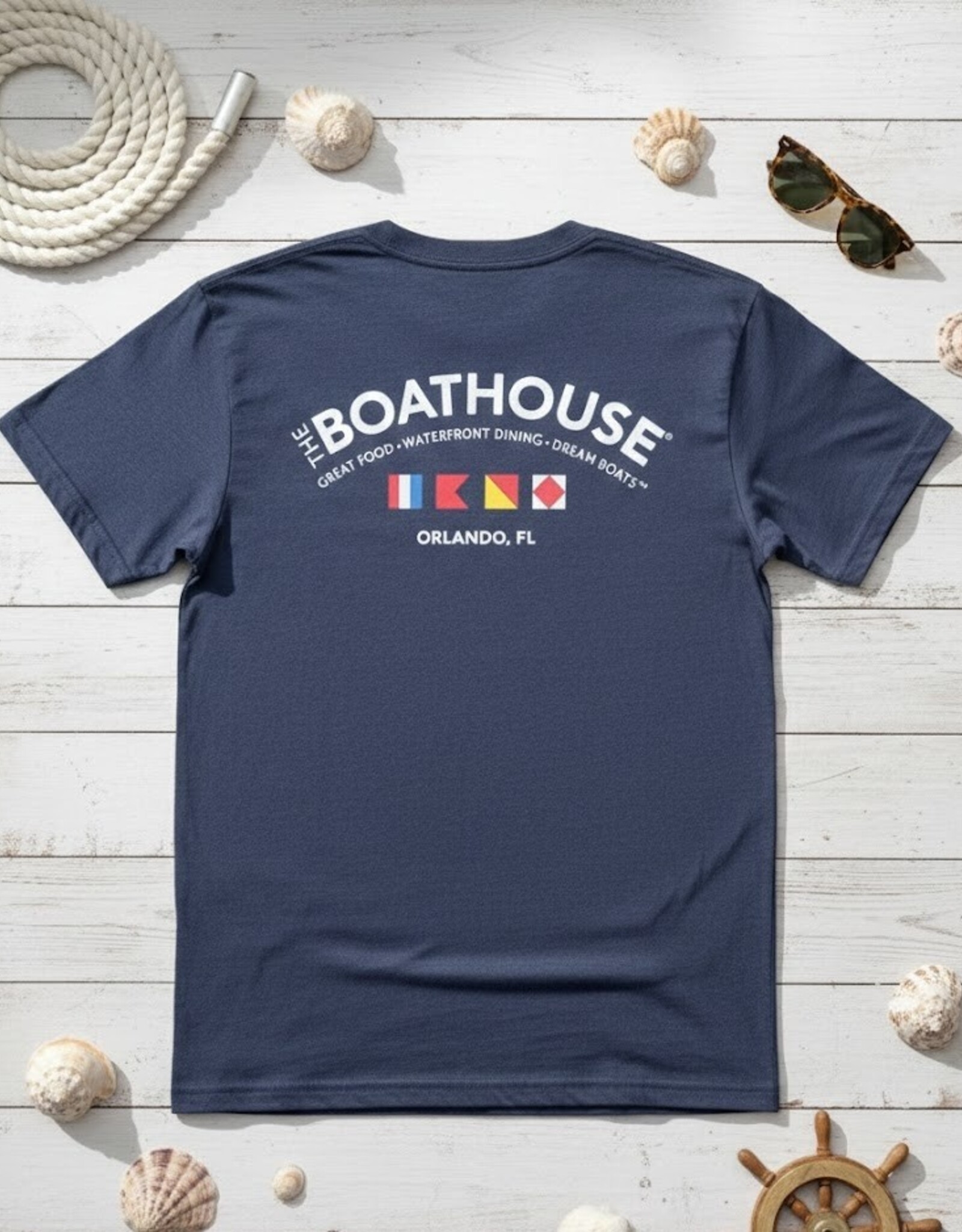 The Idea Girl BOATHOUSE SUSTAINABLE TEE