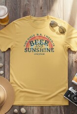 The Idea Girl BEER AND SUNSHINE TEE
