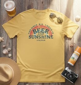 The Idea Girl BEER AND SUNSHINE TEE