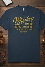 The Idea Girl WHISKEY WORTH A SHOT TEE