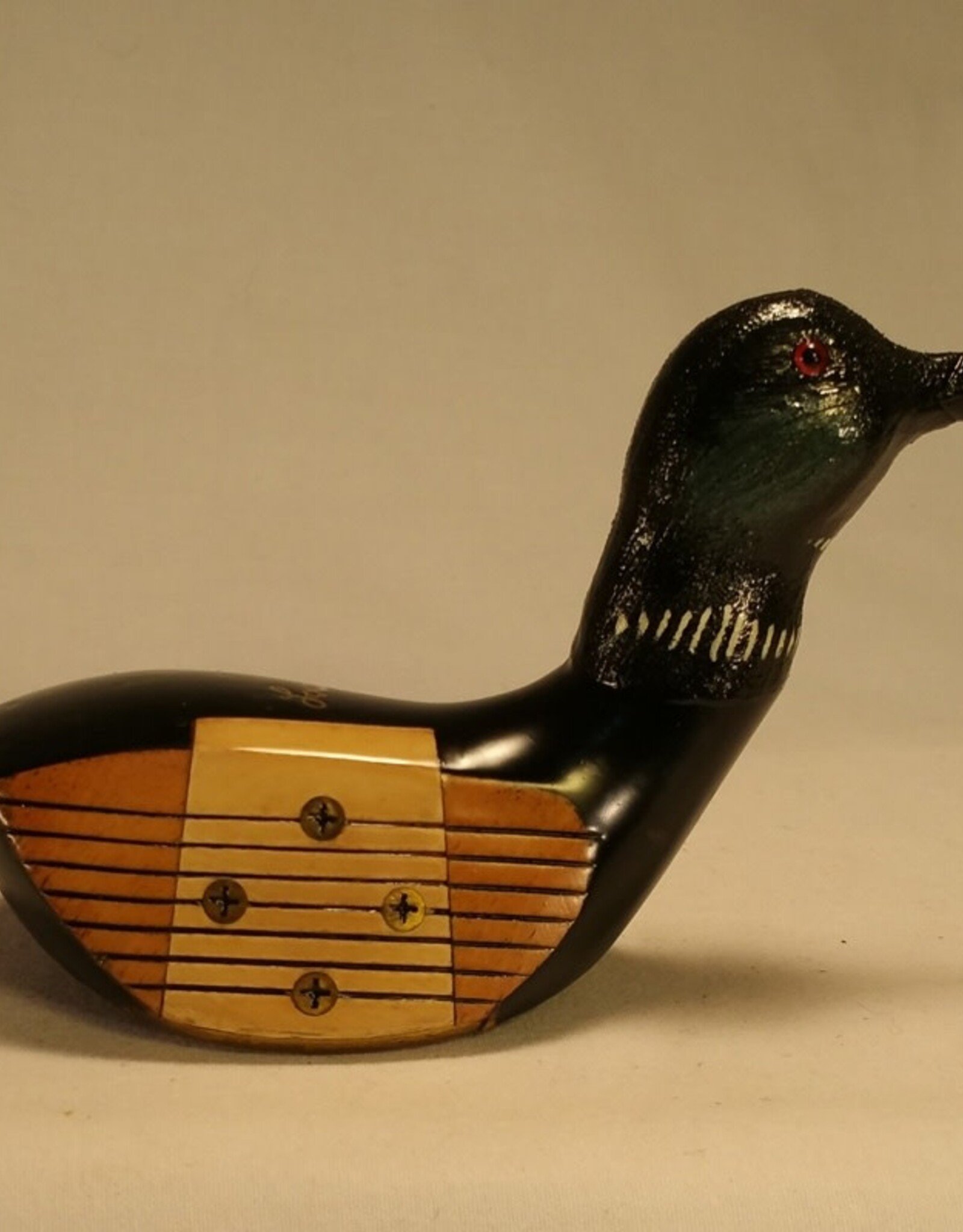 VINTAGE GOLF CLUB DUCK