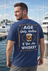 API Source AGE ONLY MATTERS WHISKEY TEE