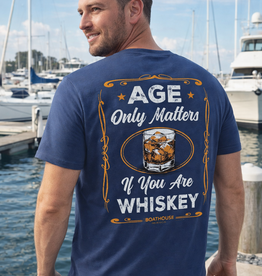 API Source AGE ONLY MATTERS WHISKEY TEE
