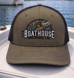 API Source BBASS BH ARCH LODEN GREEN RECYCLED TRUCKER