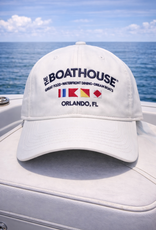 The Idea Girl GAME CHANGER HAT CLASSIC LOGO WHITE