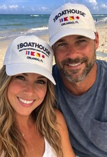 The Idea Girl BH GAME CHANGER HAT CLASSIC LOGO WHITE