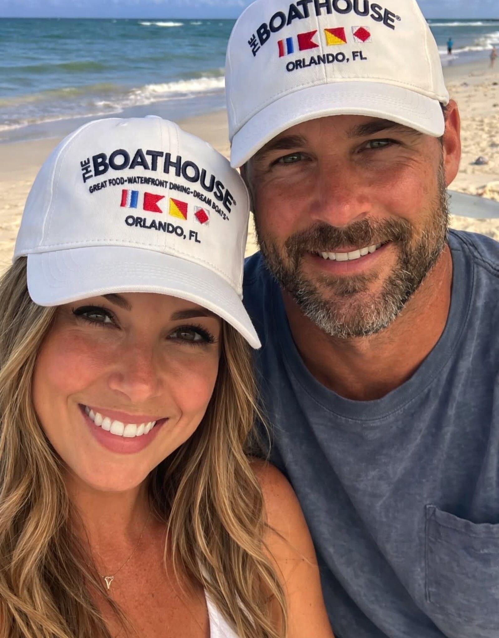 The Idea Girl BH GAME CHANGER HAT CLASSIC LOGO WHITE