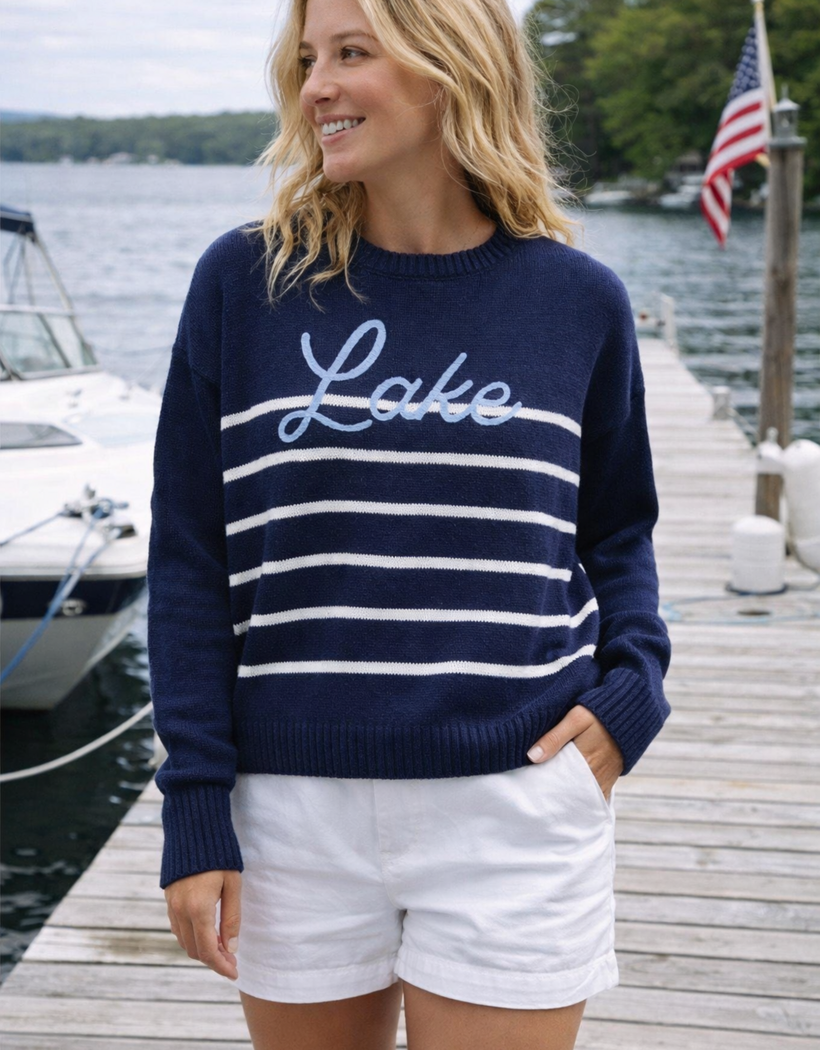 SH LAKE RELAXED FIT SWEATER