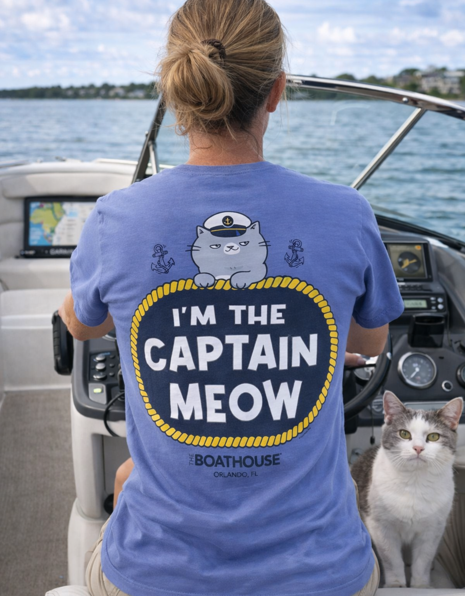 API Source I'M THE CAPTAIN MEOW TEE