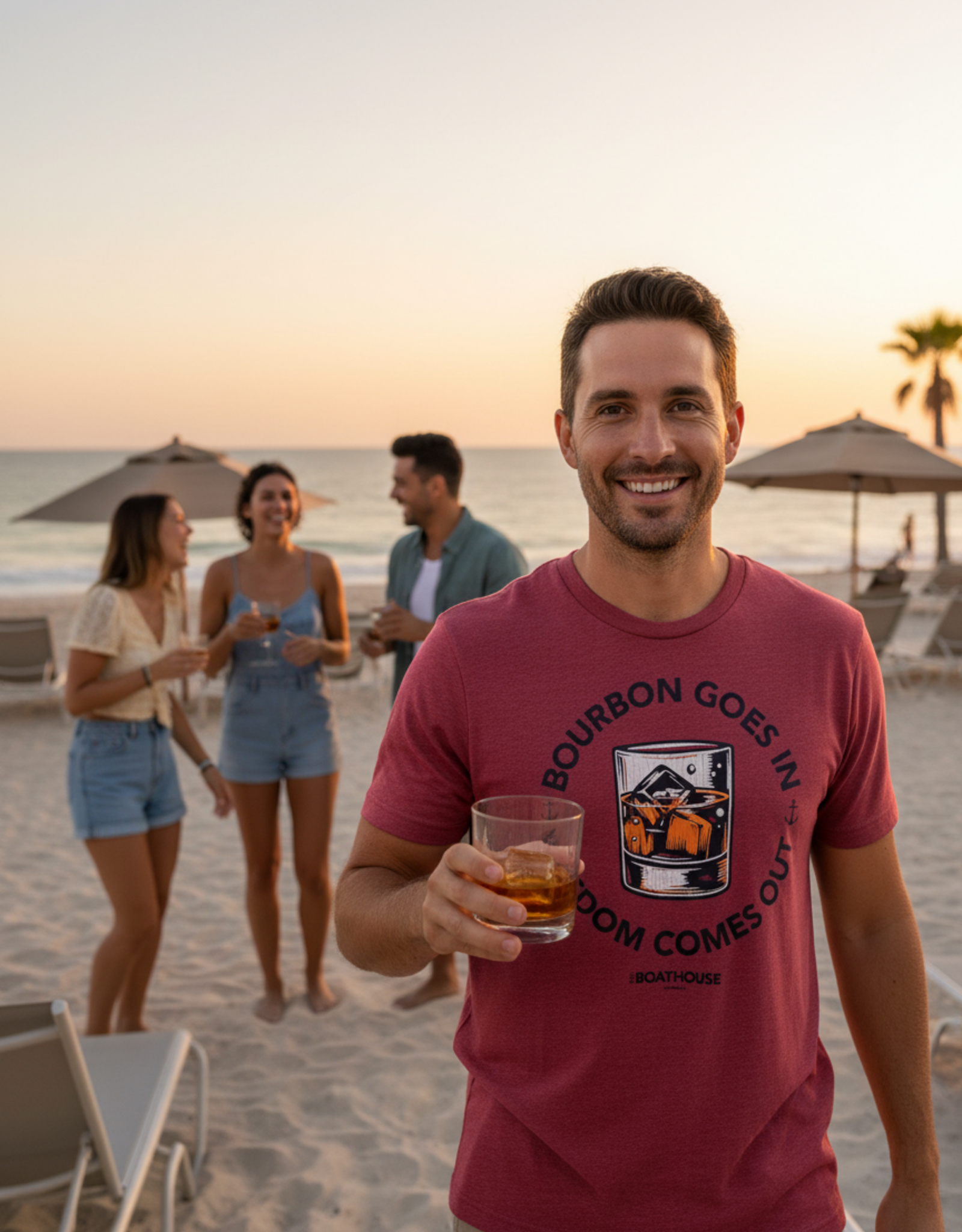 The Idea Girl BOURBON GOES IN TEE