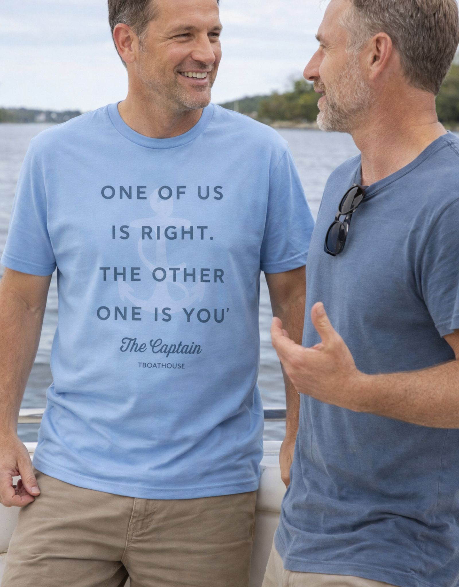 The Idea Girl ONE OF US IS RIGHT TEE