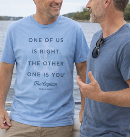 The Idea Girl ONE OF US IS RIGHT TEE