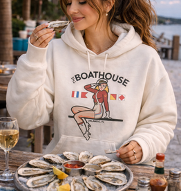 The Idea Girl OYSTER GIRL FLEECE HOODIE