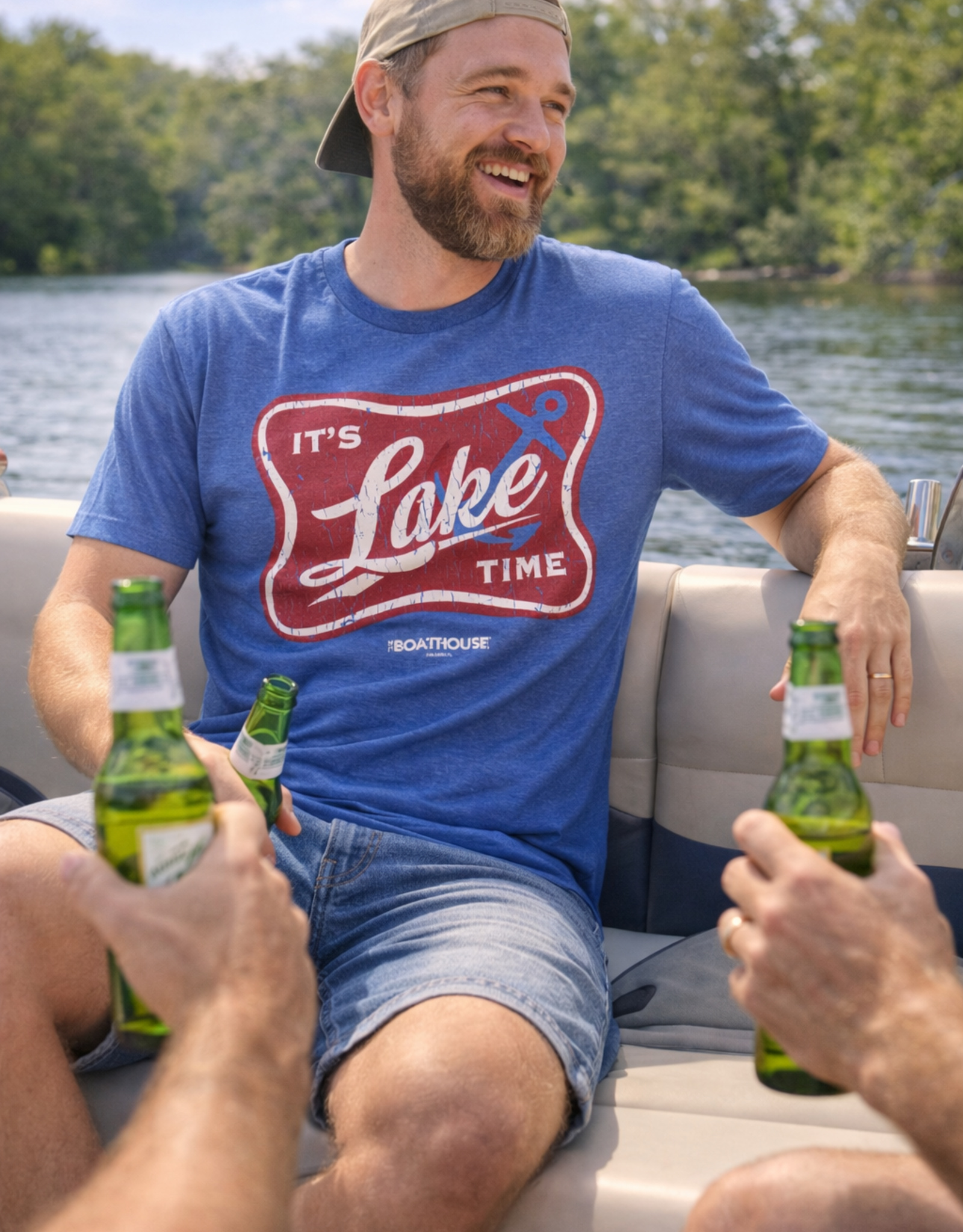 The Idea Girl LAKE TIME SS TEE