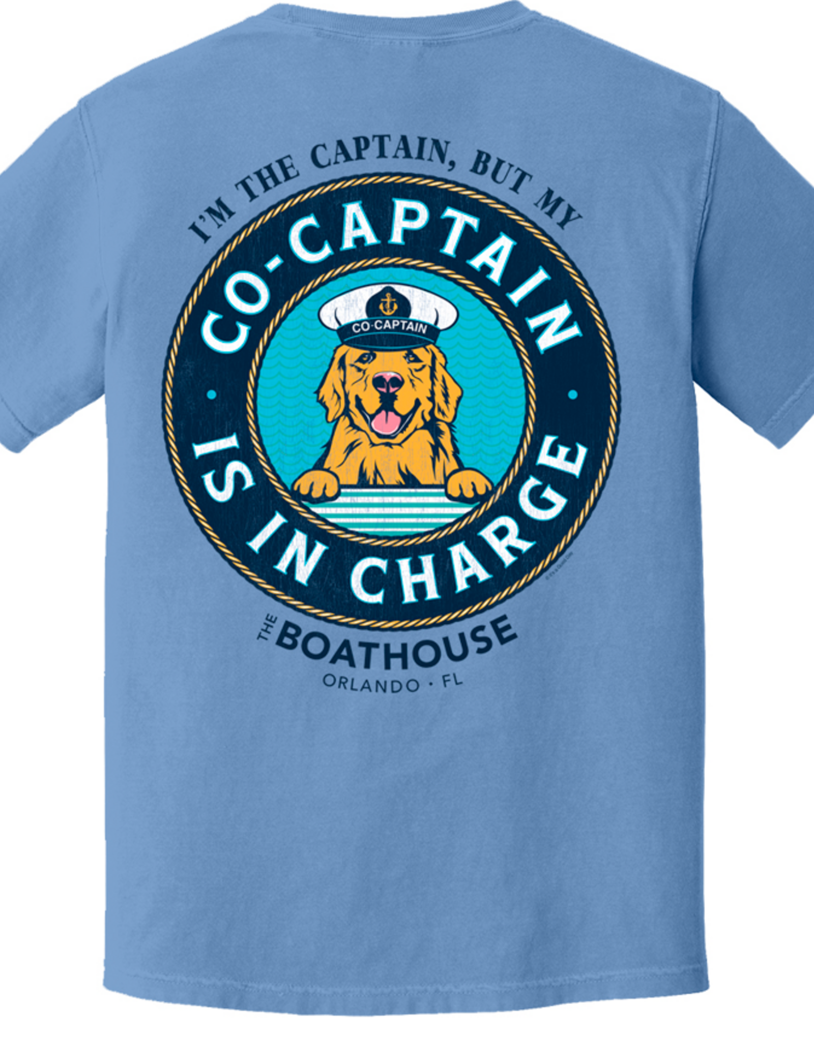 API Source CO-CAPTAIN IS IN CHARGE TEE