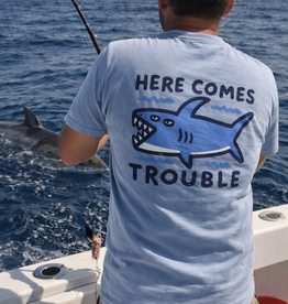 BIG HED TROUBLE SHARK TEE