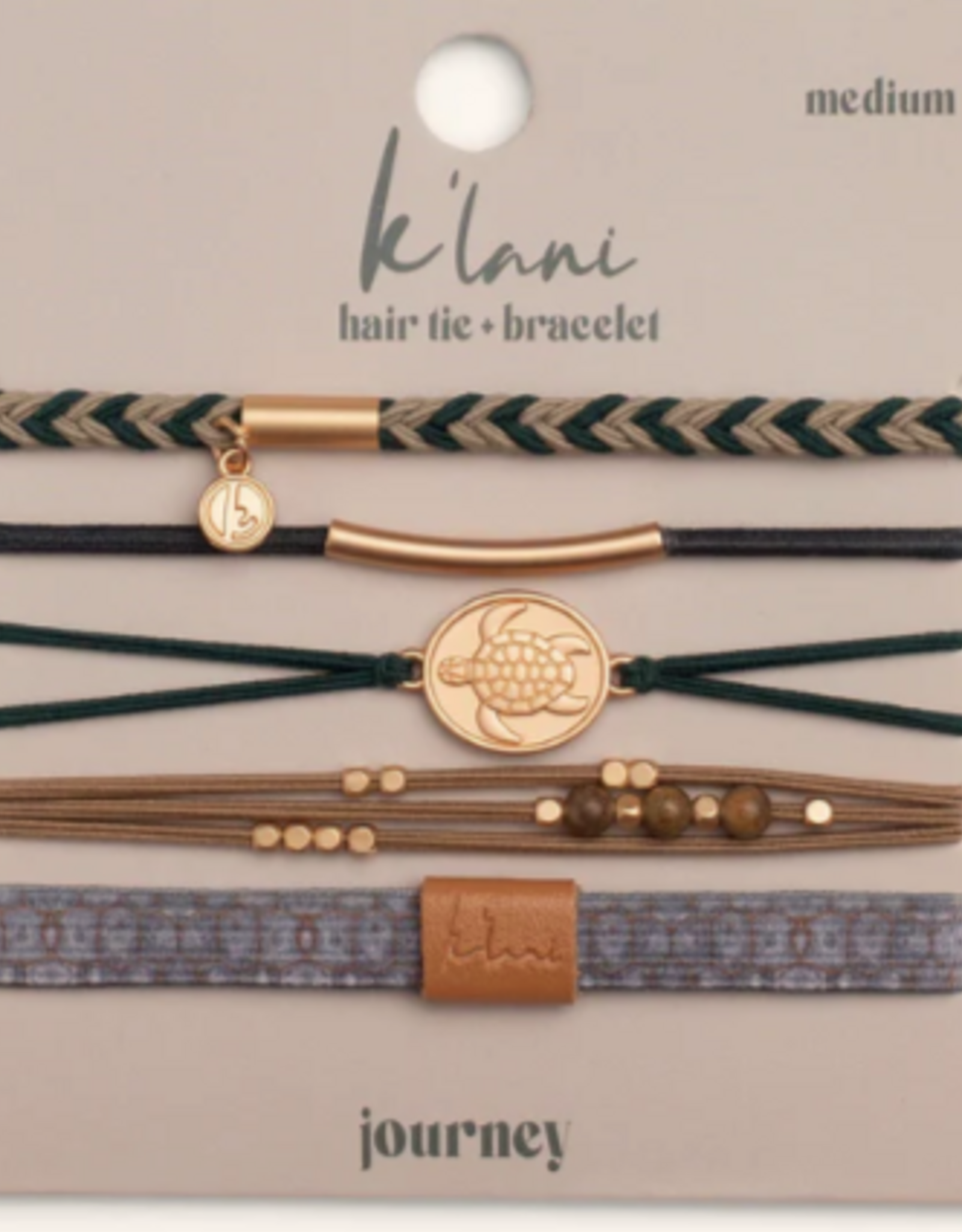KLANI KL HAIR TYE/BRACELET JOURNEY LARGE