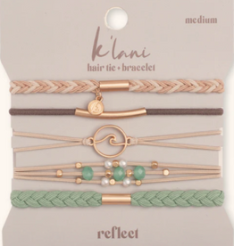 KLANI KL HAIR TIE/BRACELET REFLECT MEDIUM