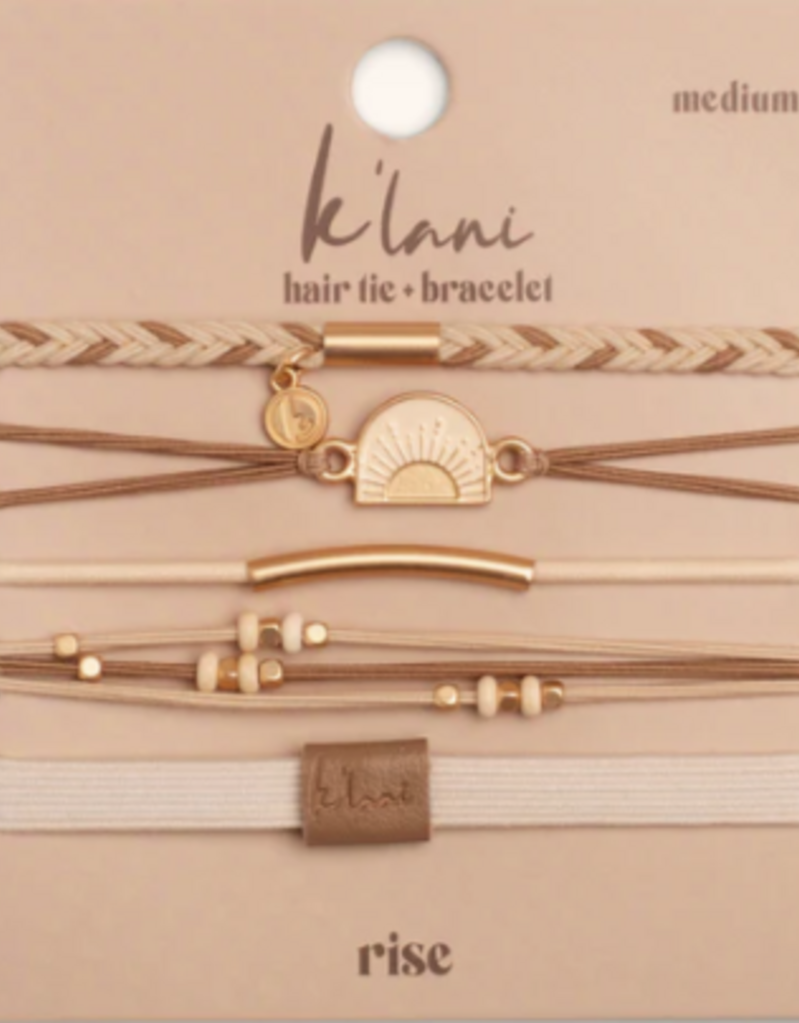 KLANI KL HAIR TYE/BRACELET RISE MEDIUM