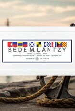 Naptown Nautical NN CUSTOM FRAME NAUTICAL PRINT