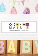 Naptown Nautical NN CUSTOM FRAME NAUTICAL PRINT