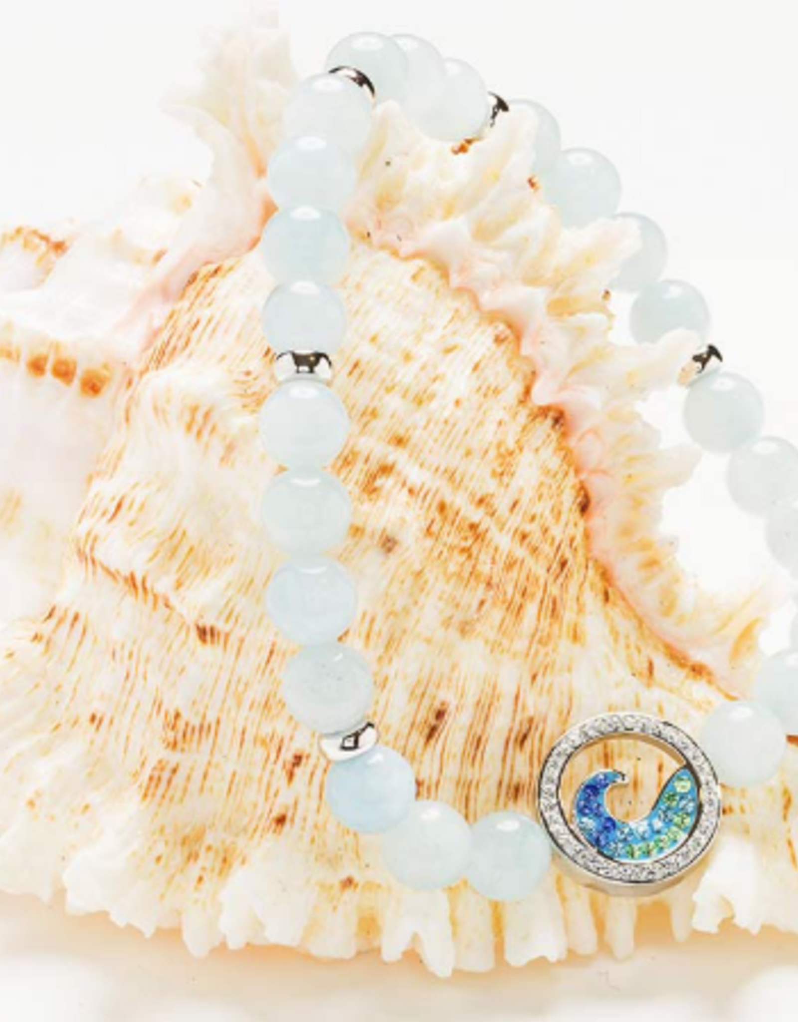 FLAIRCRAFT LIMITED WAVE BRACELET AQUA