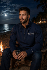 The Idea Girl BOATHOUSE 1/2 ZIP HOODIE