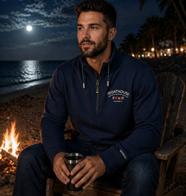 The Idea Girl BOATHOUSE 1/2 ZIP HOODIE