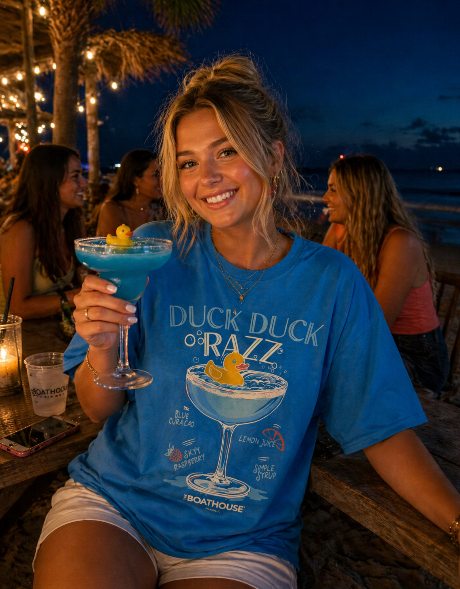 The Idea Girl DUCK DUCK RAZZ TEE