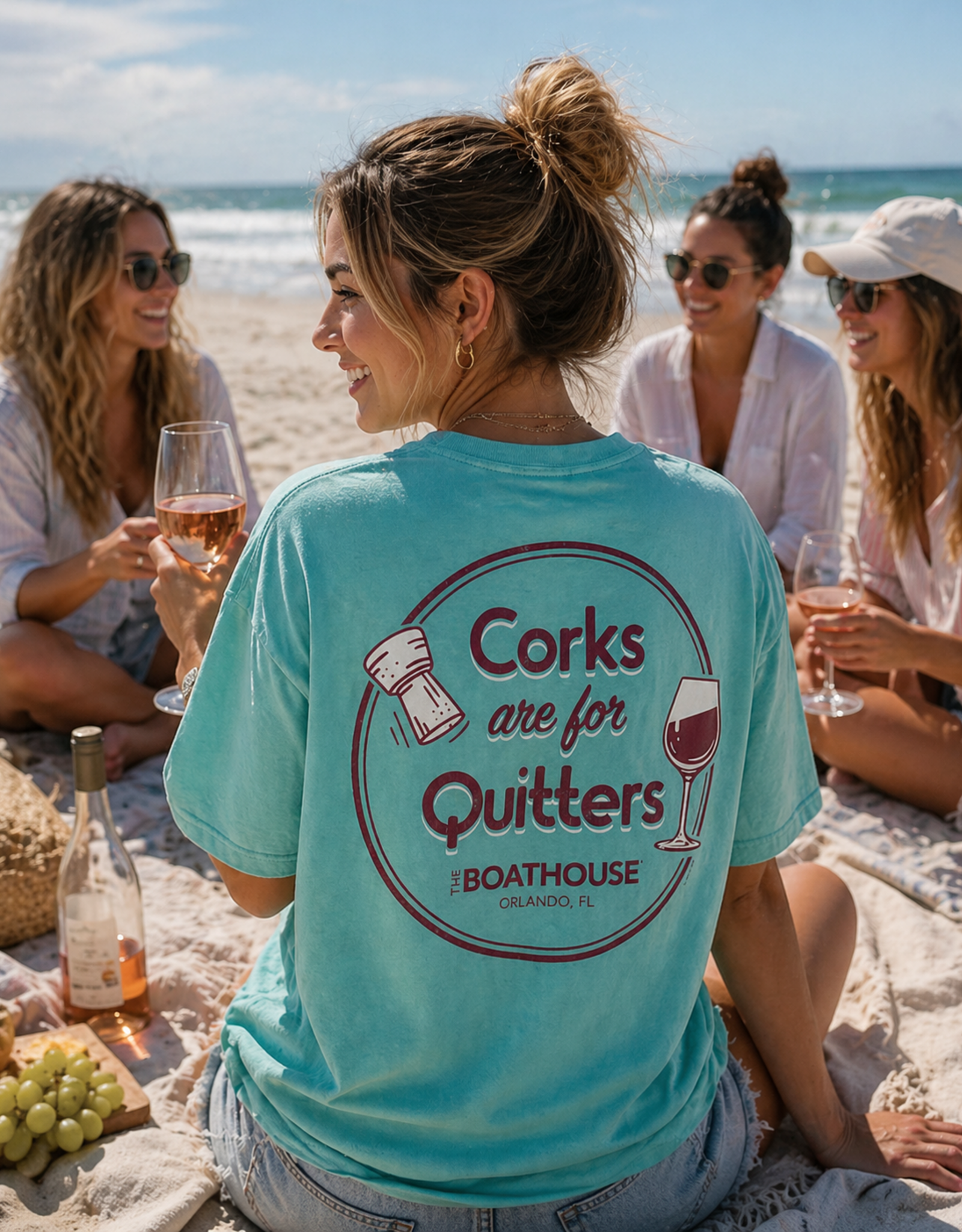 API Source CORKS FOR QUITTERS TEE