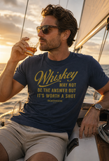 The Idea Girl WHISKEY WORTH A SHOT TEE