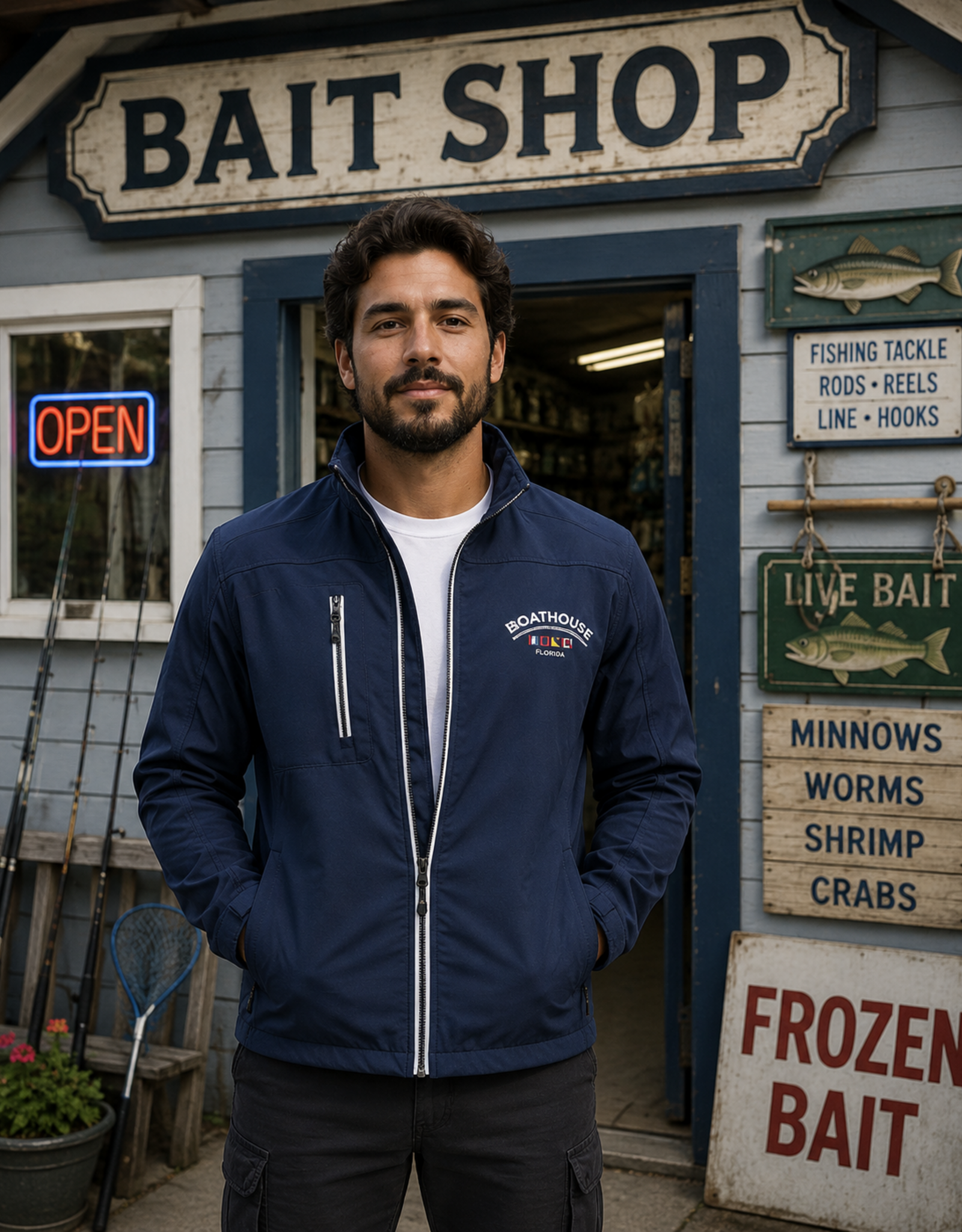 The Idea Girl BOATHOUSE SOFT SHELL JACKET - MENS