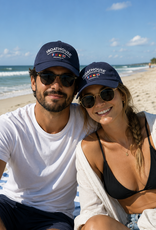 The Idea Girl  GAME CHANGER HAT CLASSIC LOGO NAVY