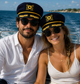 Dorfman Milano DP Yacht Cap Blue