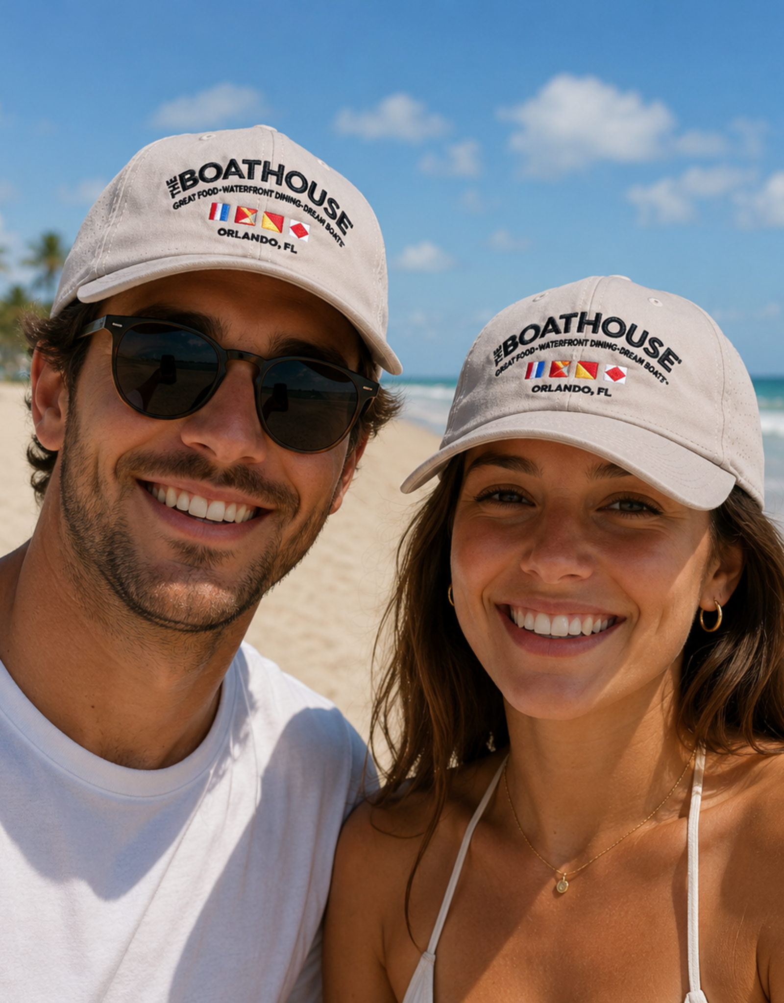 The Idea Girl GAME CHANGER HAT CLASSIC LOGO STONE
