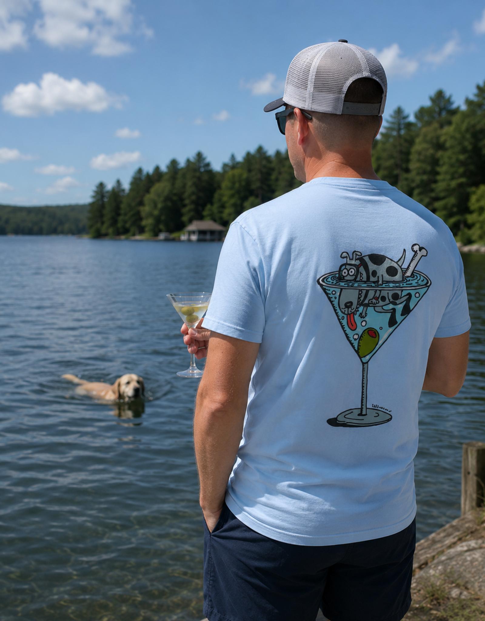 BIG HED SCUBATINI TEE
