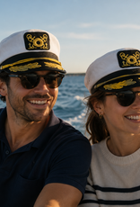 Dorfman Milano WHITE YACHT CAP