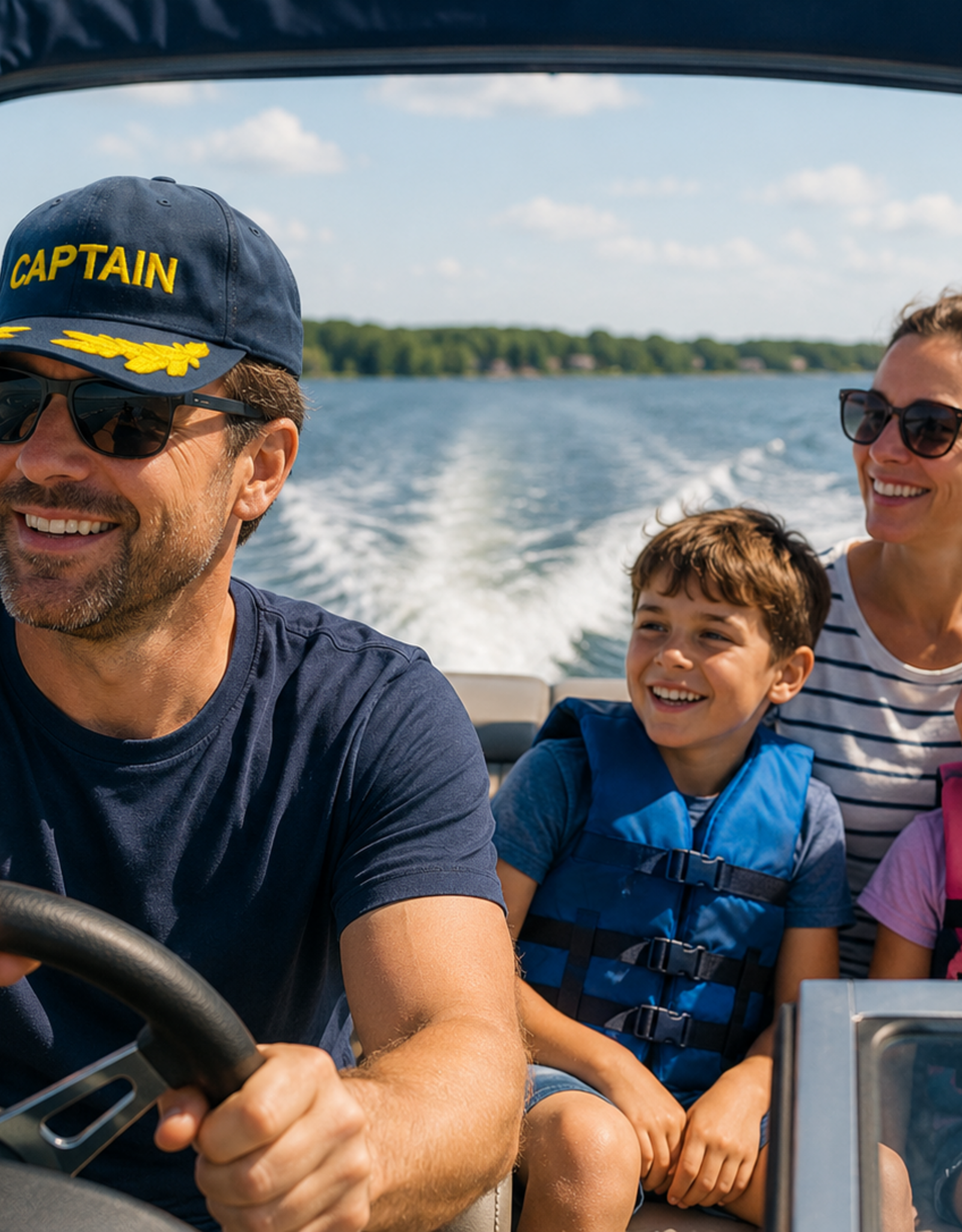 Dorfman Milano BOATHOUSE CAPTAIN MESH BACK HAT