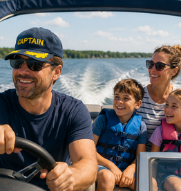 Dorfman Milano BOATHOUSE CAPTAIN MESH BACK HAT