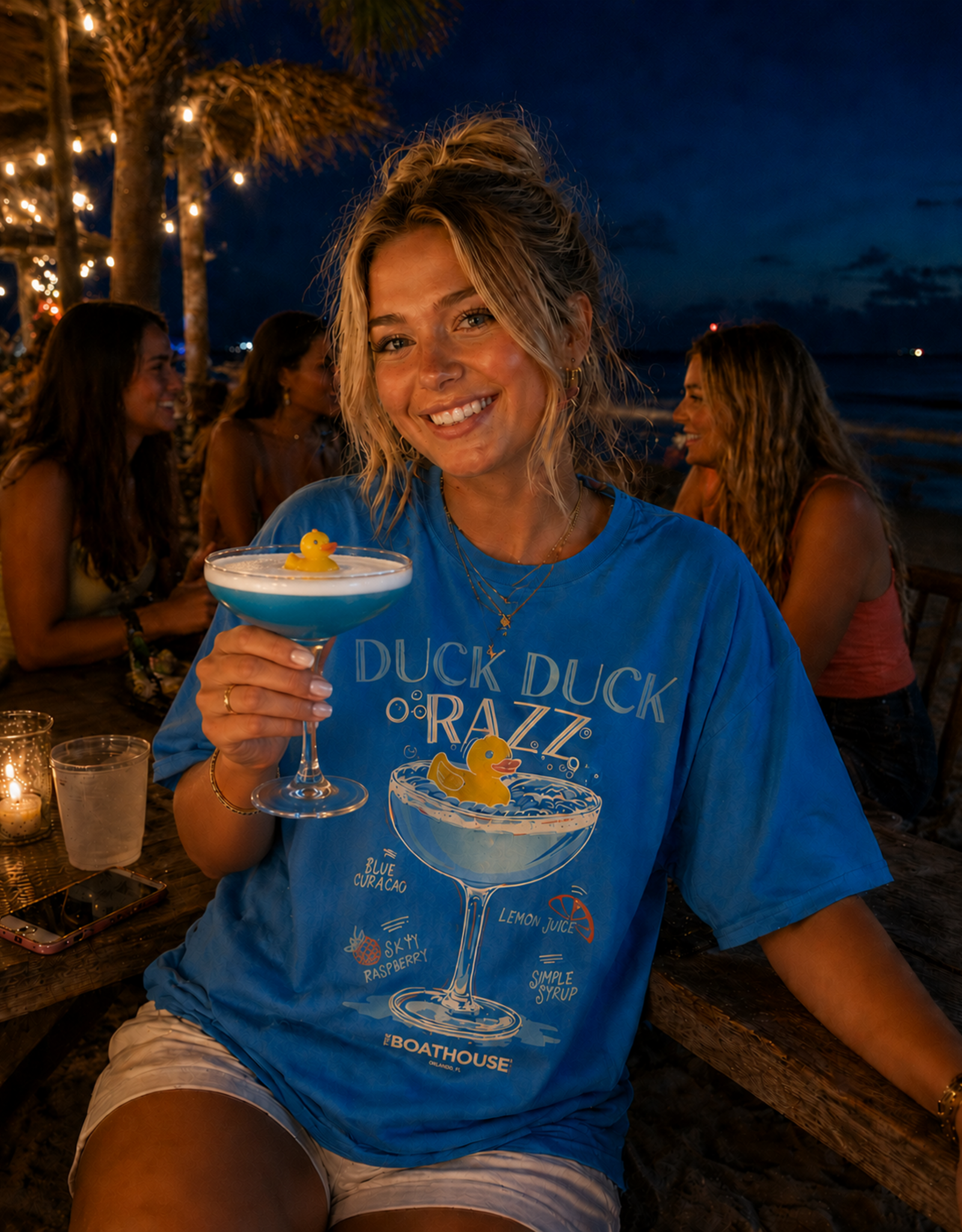 The Idea Girl DUCK DUCK RAZZ TEE