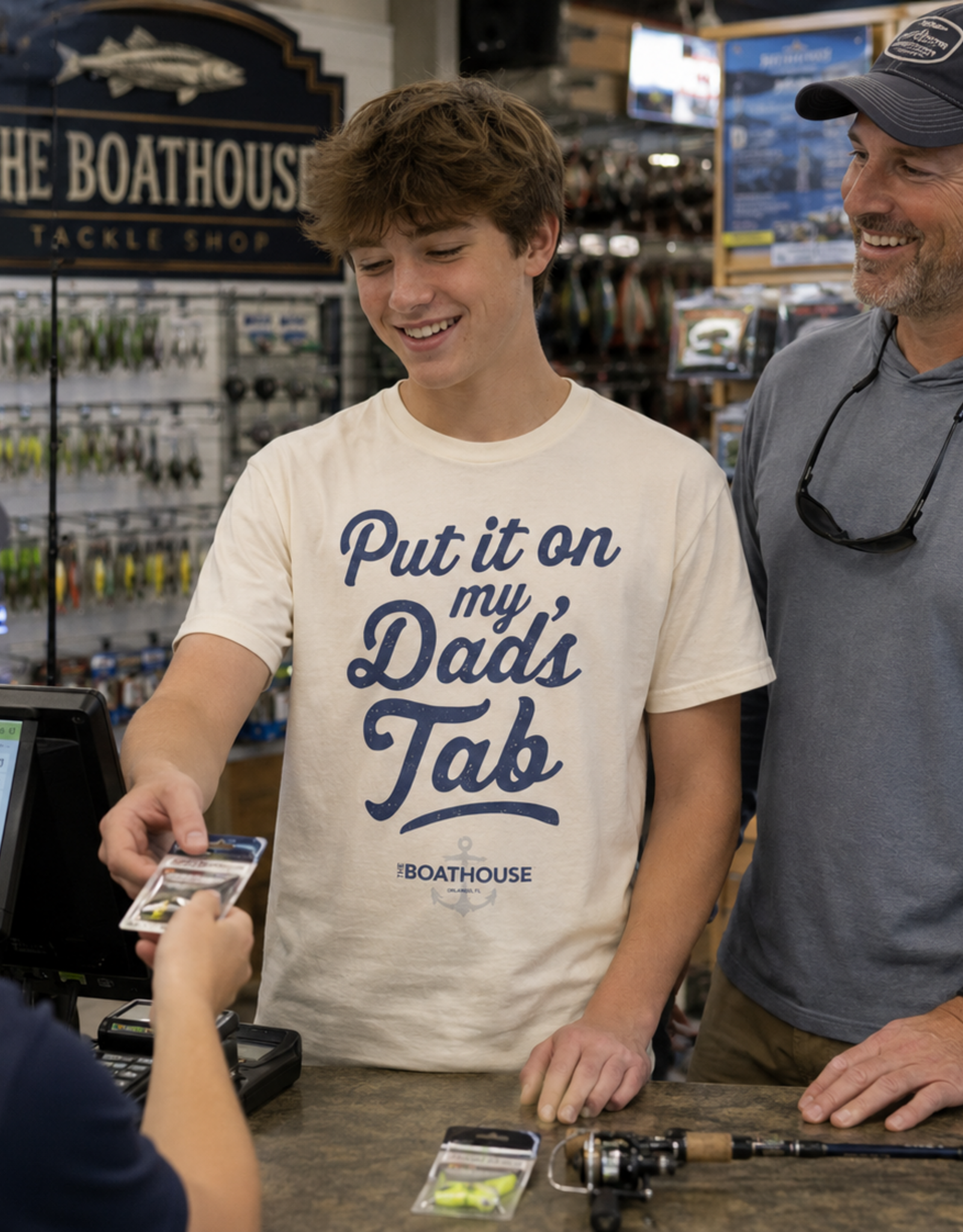 The Idea Girl PUT IT ON MY DAD'S TAB TEE