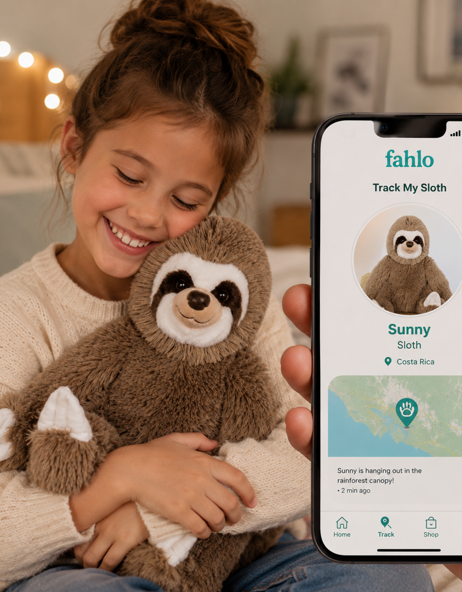 FAHLO FA PLUSH SLOTH