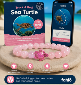 FAHLO FAHLO JOURNEY BRACELET TURTLE PINK