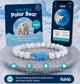 FAHLO FAHLO  THE VENTURE BRACELET POLAR BEAR ARCTIC WHITE