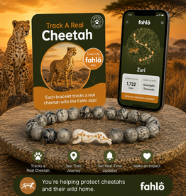 FAHLO FAHLO  SPRINT BRACELET CHEETAH CLOUDBURST