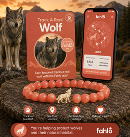 FAHLO FAHLO SCOUT WOLF BRACELET SUNRISE