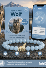 FAHLO FA SCOUT WOLF BRACELET AQUA GLOW